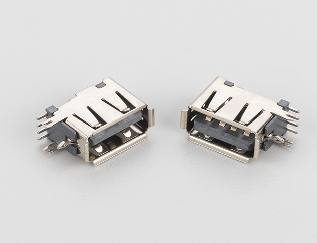 USB AF 90° SIDE DIP L=10.37
