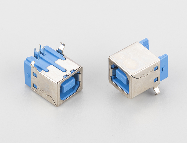 USB BF 90° DIP W/O COVER