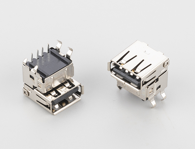 USB AF 90° DIP H=14.0