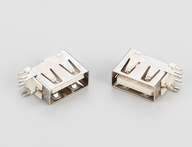 USB AF 90° SIDE DIP L=10.37